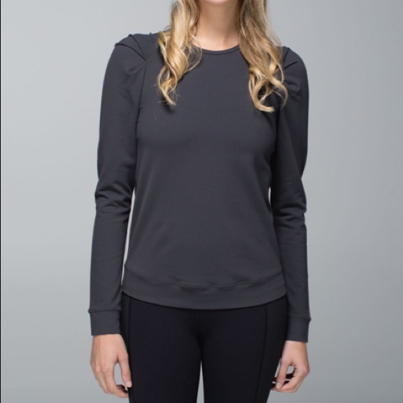 Lululemon Lab City Pullover Luon Size 8 Grey